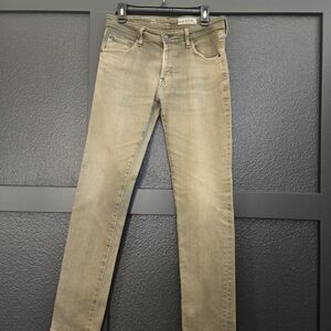 Men's Tan Jeans